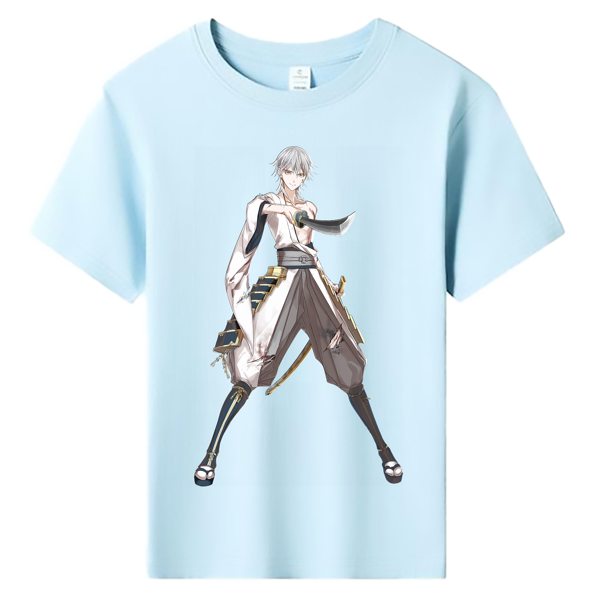 （画像用） 刀剣乱舞 Touken Ranbu 綿100％キッズTシャツ（フロントプリント）
